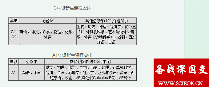 深国交的IGCSE/ALevel课程快速了解系列之2：必修课与选修课