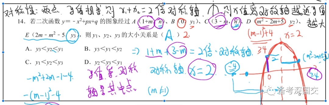  深国交入学考试(2020.5.24)数学试卷解析（含部份深国交真题） 备考国交 第9张