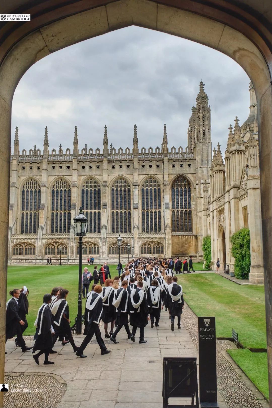 ​剑桥预计2020年的毕业典礼将推迟到2021年举行