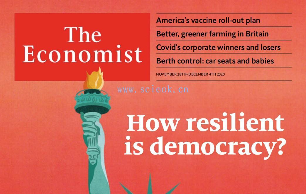 《经济学人》杂志｜The Economist电子版英文版（2020.11.28）  英文原版杂志 The Economist 经济学人电子版 第1张