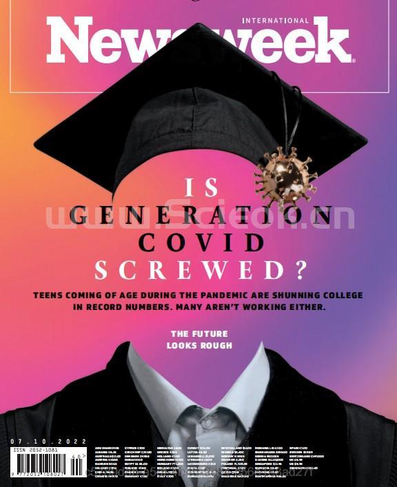 Newsweek-20221007《新闻周刊》杂志(国际版)  英文原版杂志 newsweek 新闻周刊电子版 第1张