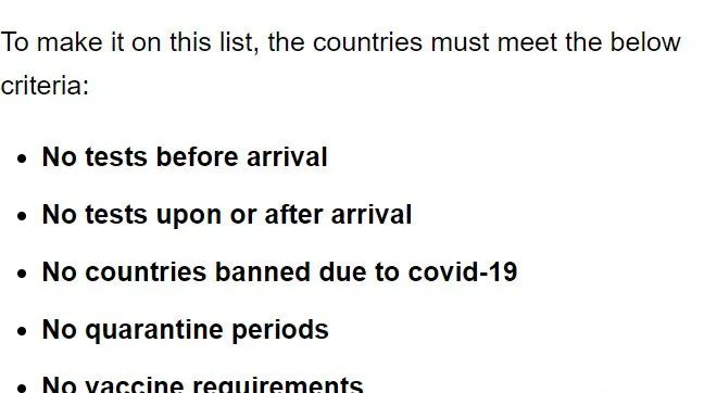 全球111国和地区取消所有新冠入境限制，甚至完全取消接种者入境检测  留学 疫情相关 第4张