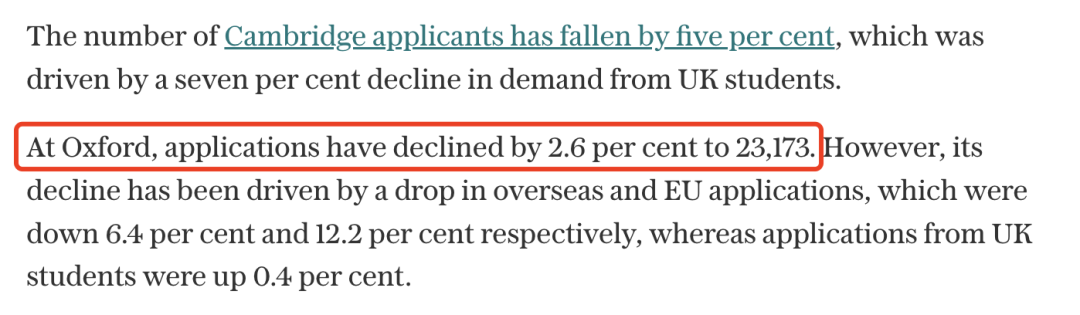 2022-23年牛剑申请数据：竞争者相对减少 3大课程体系至少要多少A*？  数据 牛津大学 剑桥大学 第1张